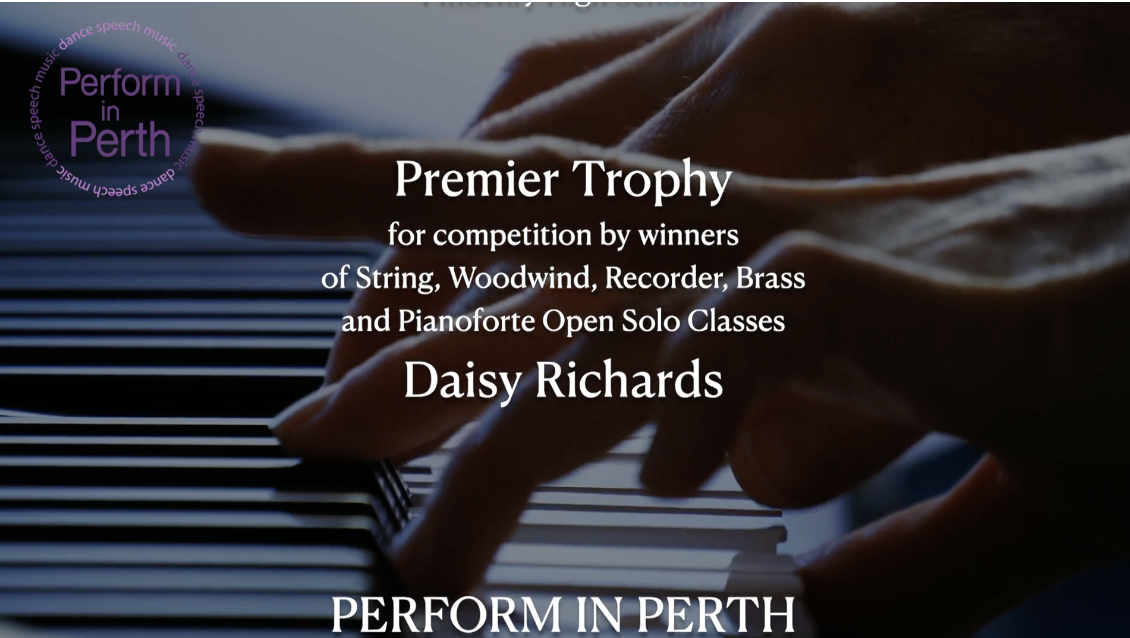 Trophies and Awards at Perform…