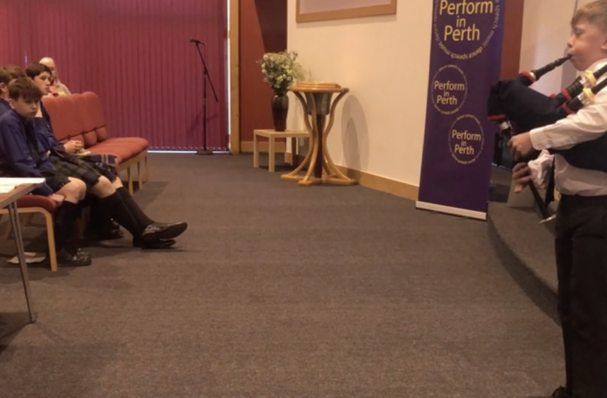 10th March, Practice Chanter, Bagpipes & Drums