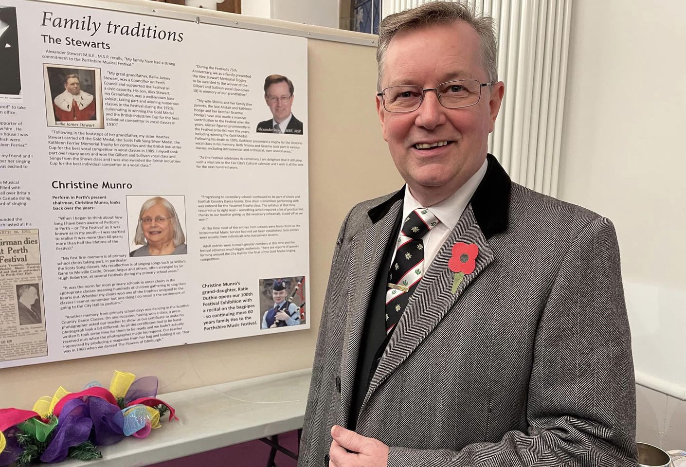 Carrying on the family traditions