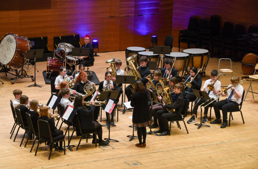 Day 1, Perth Concert Hall, early evening