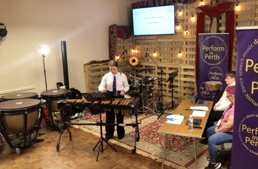 Day 2, Elim Pentecostal Church, Percussion – evening begins
