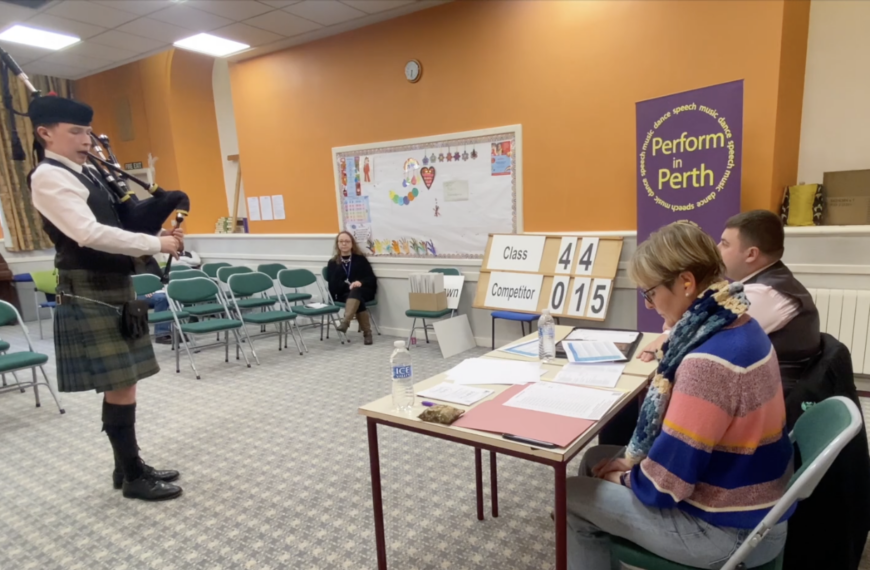 Friday 13th March, ’26 – Piping and Drumming (afternoon)